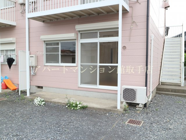 おおつきハイツのバルコニー