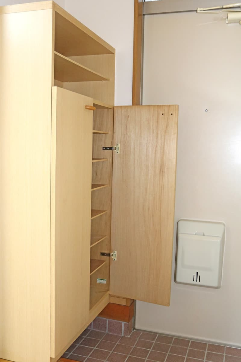 レッドハウス福益【キャッシュバック対象物件】の玄関|シンプルで使いやすい玄関です