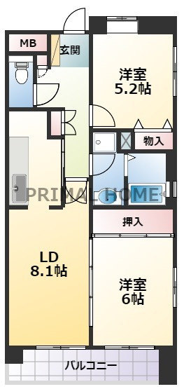 【間取り】 | サンテラス反町公園
