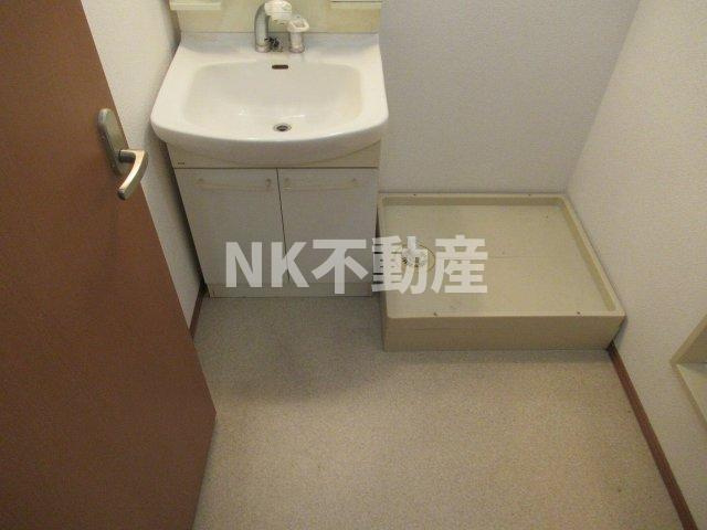 【洗面所】 | グレイスさくら（新石切賃貸） | 洗面所です