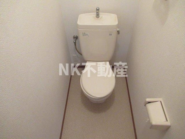 【トイレ】 | グレイスさくら（新石切賃貸） | 落ち着いた色調のトイレです