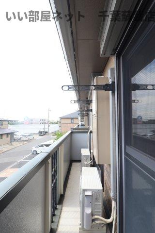 メルヴェイユ　ＡＢＣのバルコニー|バルコニーがあります