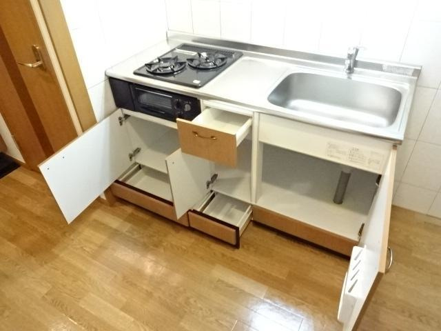 ヴァンベール WAKAMIYAのキッチン|キッチン収納