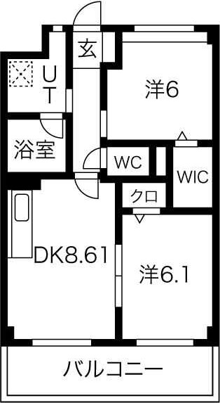 NEO　　刈谷市近郊の賃貸はクラスホーム刈谷店の間取り