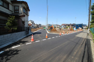 【前面道路含む現地写真】