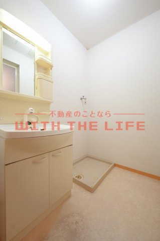 アドバンテイジ合川【10,000円キャッシュバック対象物件】の洗面所|使いやすい洗面所です