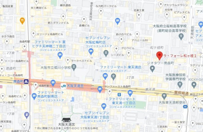 【地図】 | ラ・フォーレ松ケ枝I