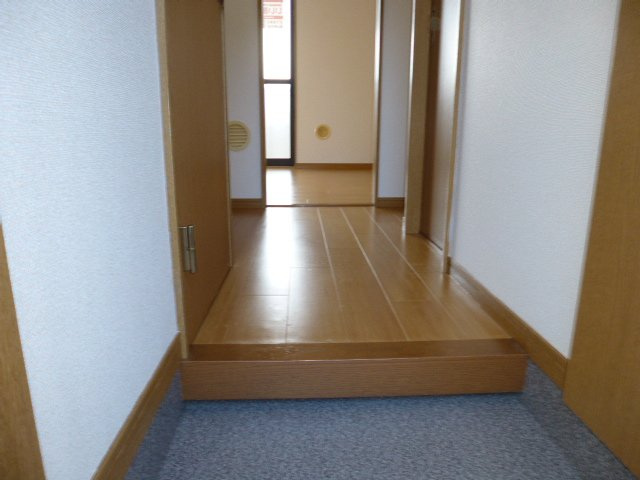 ミレニアムハイツの玄関