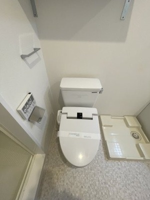 【トイレ】 | Fメゾン上新庄Ⅱ | ゆったりとした空間のトイレです