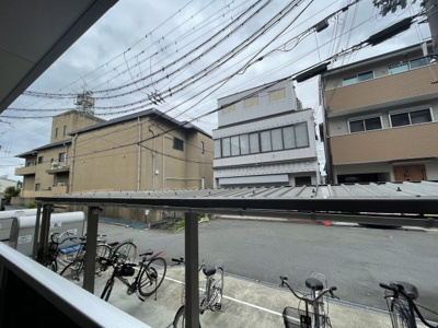 【展望】 | Fメゾン上新庄Ⅱ | バルコニーからの眺めです