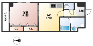 【間取り】 | SOUTH