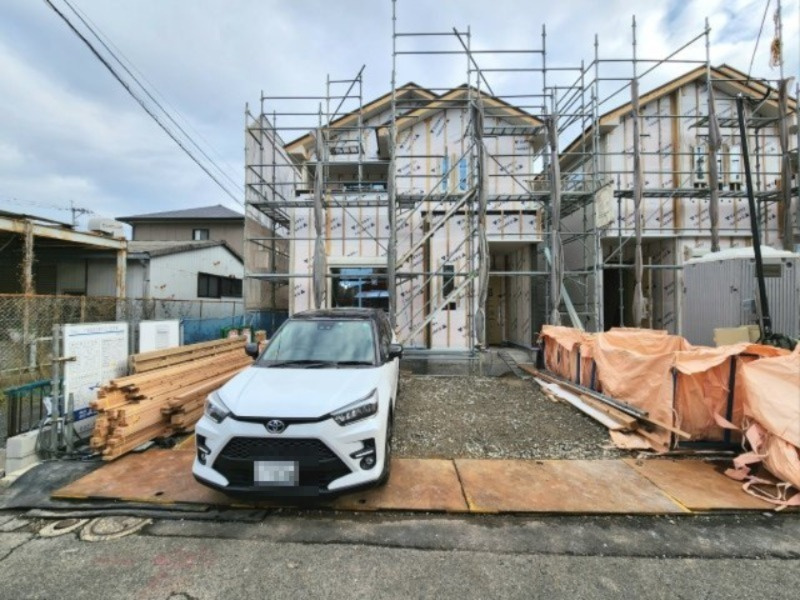 ーFITーフィットー小倉南区若園２丁目２期　【小倉南区　新築戸建て】の外観|現地撮影　2023,1,26　－FIT－フィット若園２丁目２期　【小倉南区　新築戸建て】