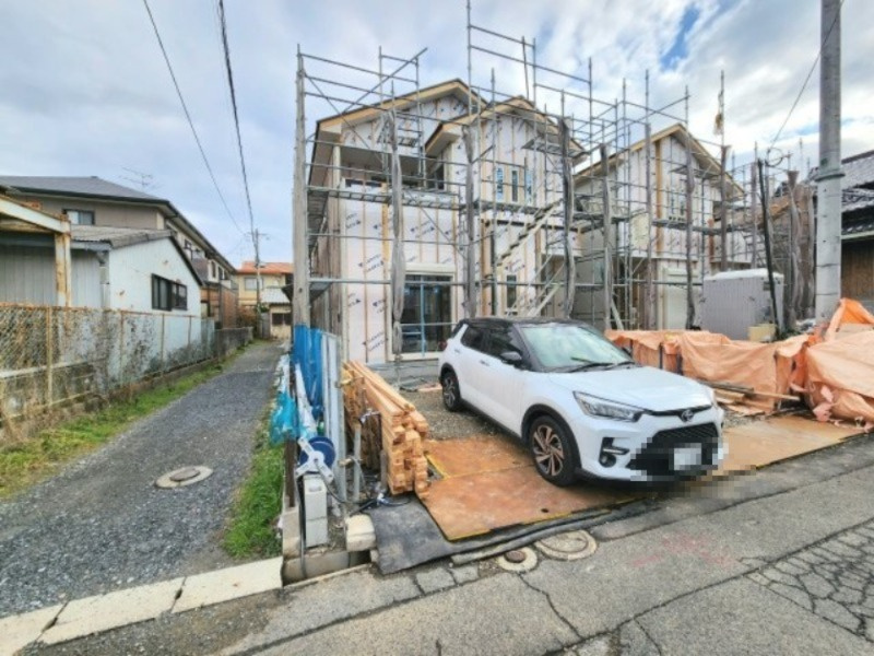 ーFITーフィットー小倉南区若園２丁目２期　【小倉南区　新築戸建て】の外観|現地撮影　2023,1,26　－FIT－フィット若園２丁目２期　【小倉南区　新築戸建て】