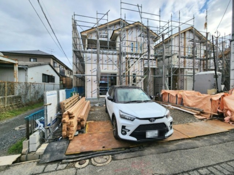 ーFITーフィットー小倉南区若園２丁目２期　【小倉南区　新築戸建て】の外観|現地撮影　2023,1,26　－FIT－フィット若園２丁目２期　【小倉南区　新築戸建て】