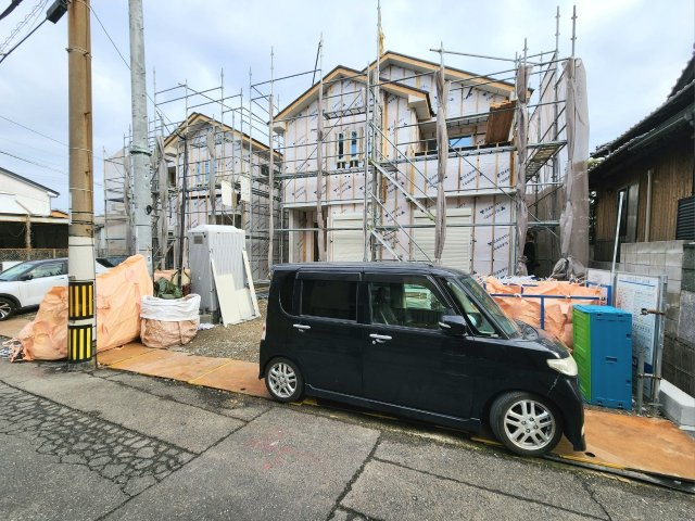 ーFITーフィットー小倉南区若園２丁目２期　【小倉南区　新築戸建て】の駐車場|現地撮影　2023,1,26　－FIT－フィット若園２丁目２期　【小倉南区　新築戸建て】