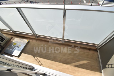 【バルコニー】 | ルーチェ新福島 | 暖かな日差しのふりそそぐバルコニー