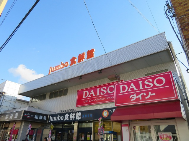 マスダハイツの周辺|ダイソー河内花園店(ショッピングセンター)まで244m