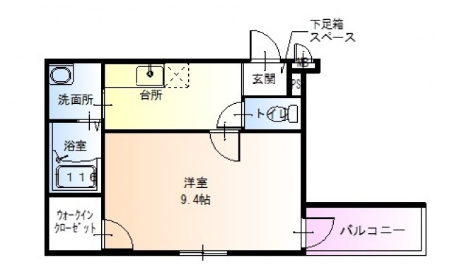 マスダハイツの間取り