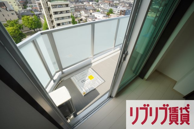 東ビル本町のバルコニー
