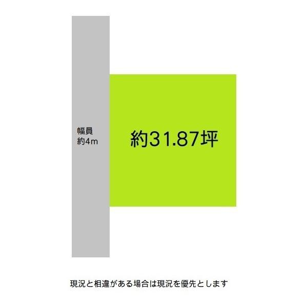 和歌山市内原　土地の土地図