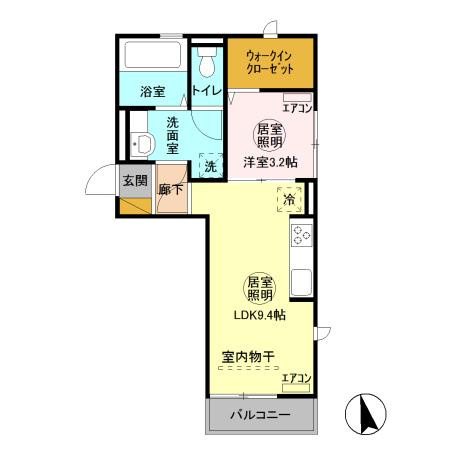【間取り】 | フォルテューヌ大和