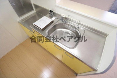 【キッチン】 | レークタウンB棟 | きれいなキッチンです