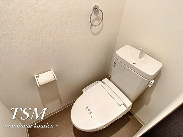 プレゾンのトイレ|ウォシュレット付き