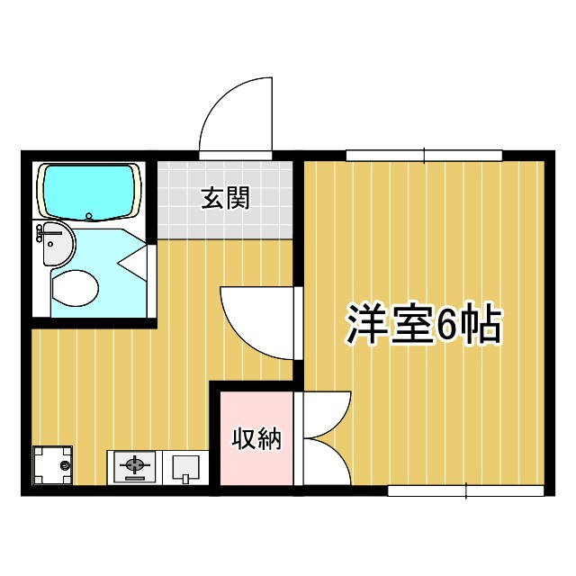 コーポイノウエの間取り