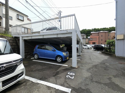 【駐車場】 | 【売主直売】大和スカイハイツ | 平置き駐車場です。