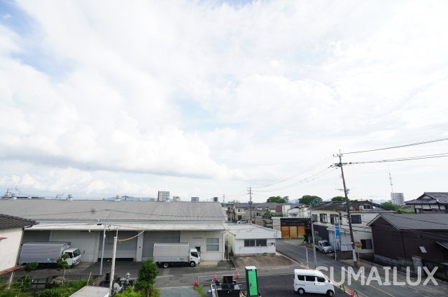 熊本市南区十禅寺２丁目のアパートの展望