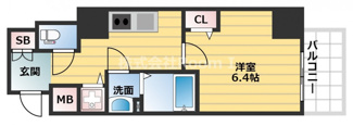 【間取り】 | プレサンス松屋町グレース