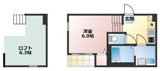 【間取り】 | ソアレ大曽根 | 略図の為、現状優先