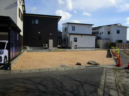 丸山町土地の外観