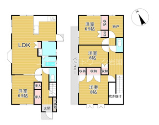 【間取り】 | 物件の間取り図です。