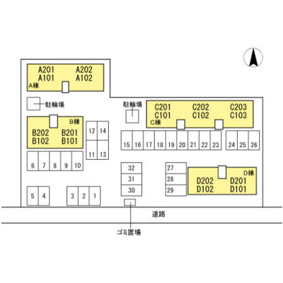 【区画図】 | プレジャーⅡ