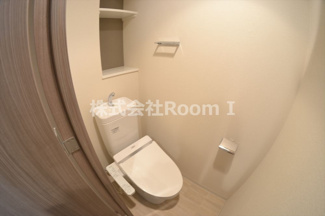 【トイレ】 | プレサンス上町台クレスト | ゆったりとした空間のトイレです
