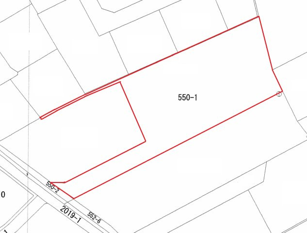 大木町大角　売土地の土地図