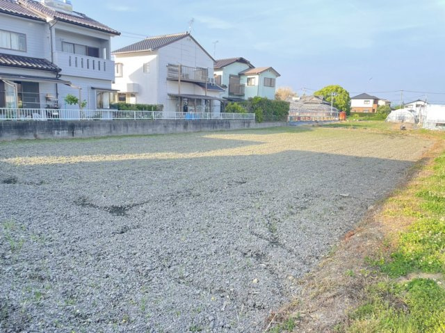 大木町大角　売土地の外観