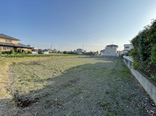 大木町大角　売土地の外観