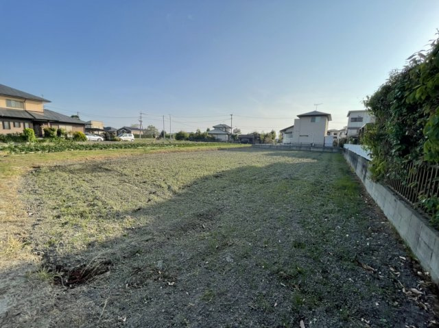 大木町大角　売土地の外観