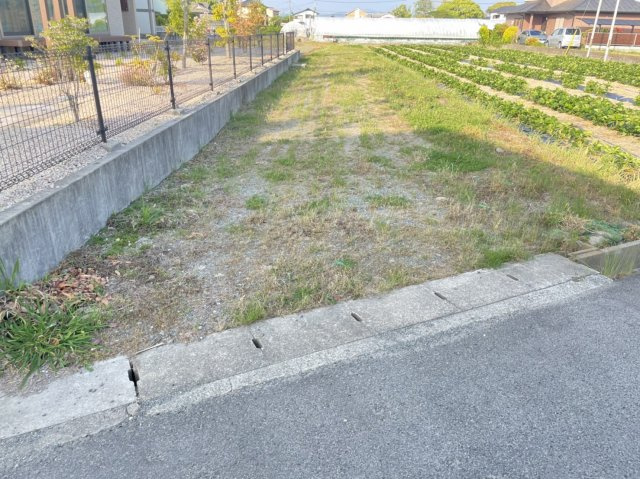 大木町大角　売土地の外観
