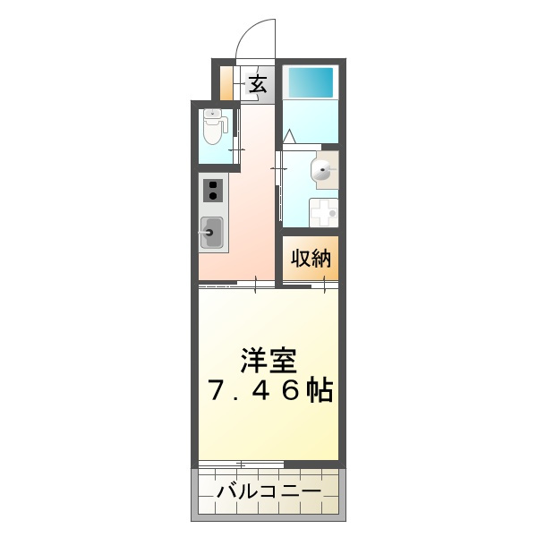 パロス垂水旭が丘の間取り