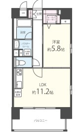 【間取り】 | ヴァンドーム梅田北
