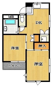 【間取り】 | モンテメール船橋 | 間取り