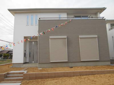 【外観：施工例】 | 前橋市元総社町新築住宅