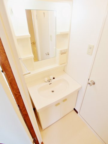 プレジール堀越の洗面所