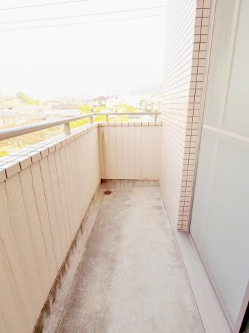 プレジール堀越のバルコニー