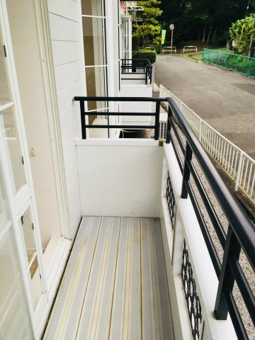エクセル東松山のバルコニー