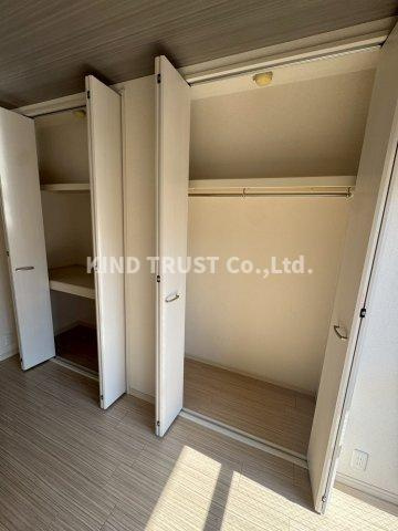 サクシード南森町の収納|専用の収納スペースです