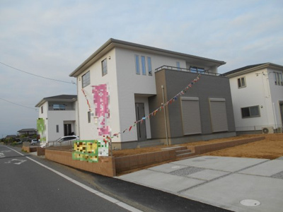 【外観：施工例】 | 高崎市足門町新築住宅　①